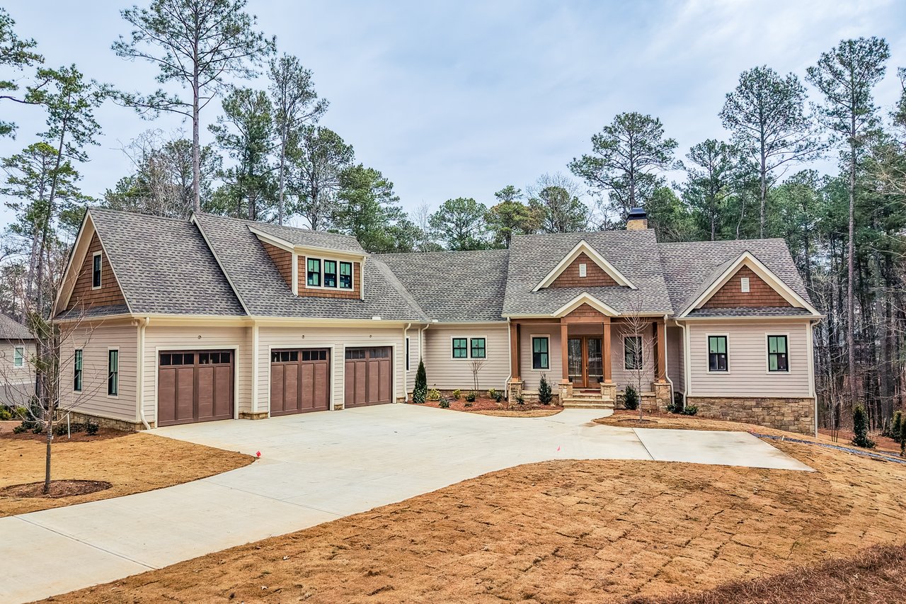 New Construction Homes on Lake Oconee: 4 Properties by Right Angle Construction cover