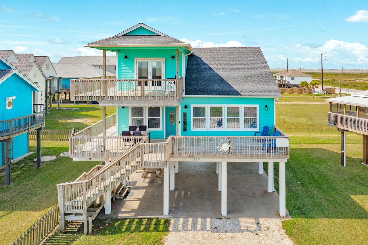 Surfside Beach Gulf View 2 story, Turquoise Home presented by Terri Aubain, Carter Signature Properties. 