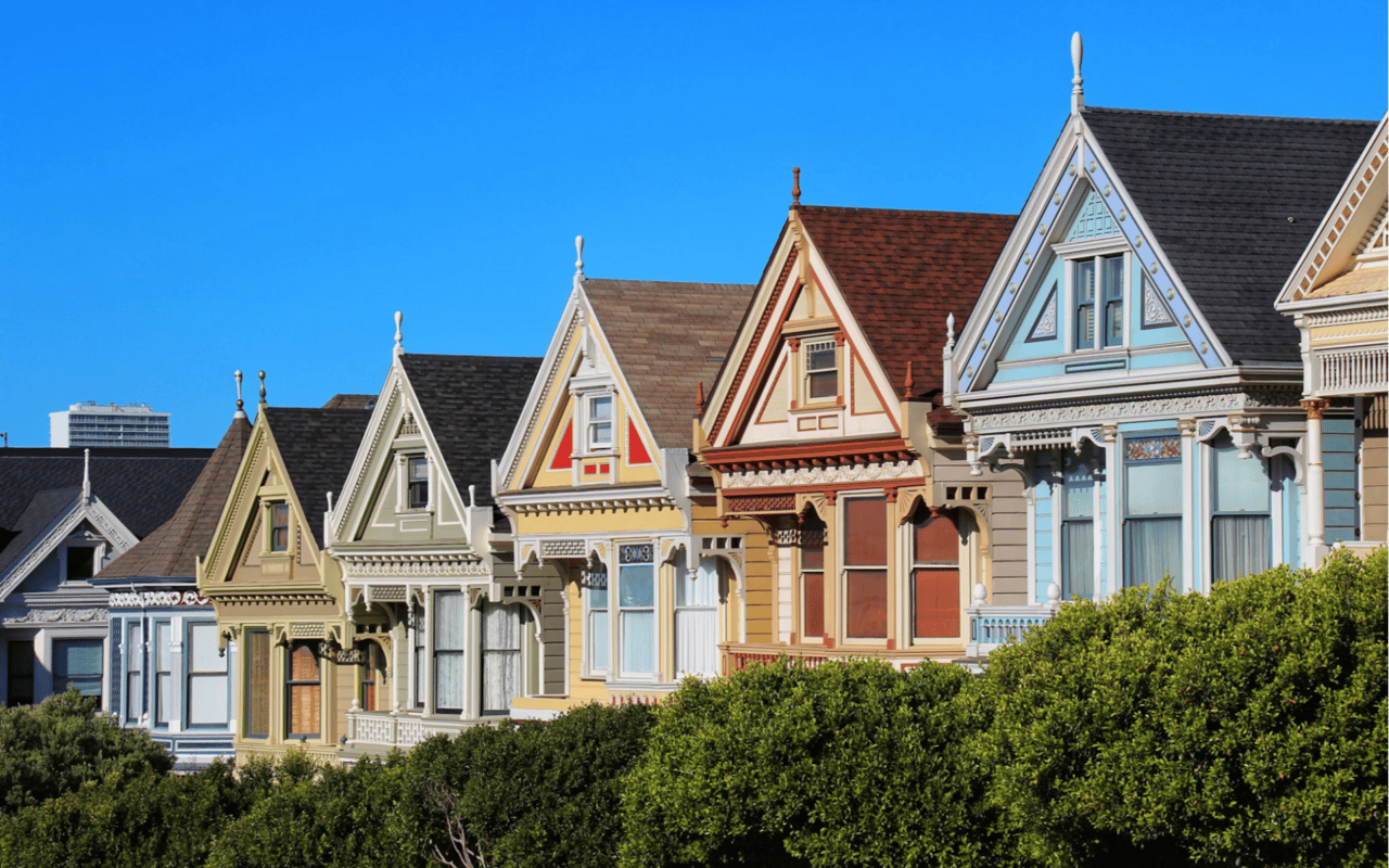 Historic Homes of San Francisco, CA