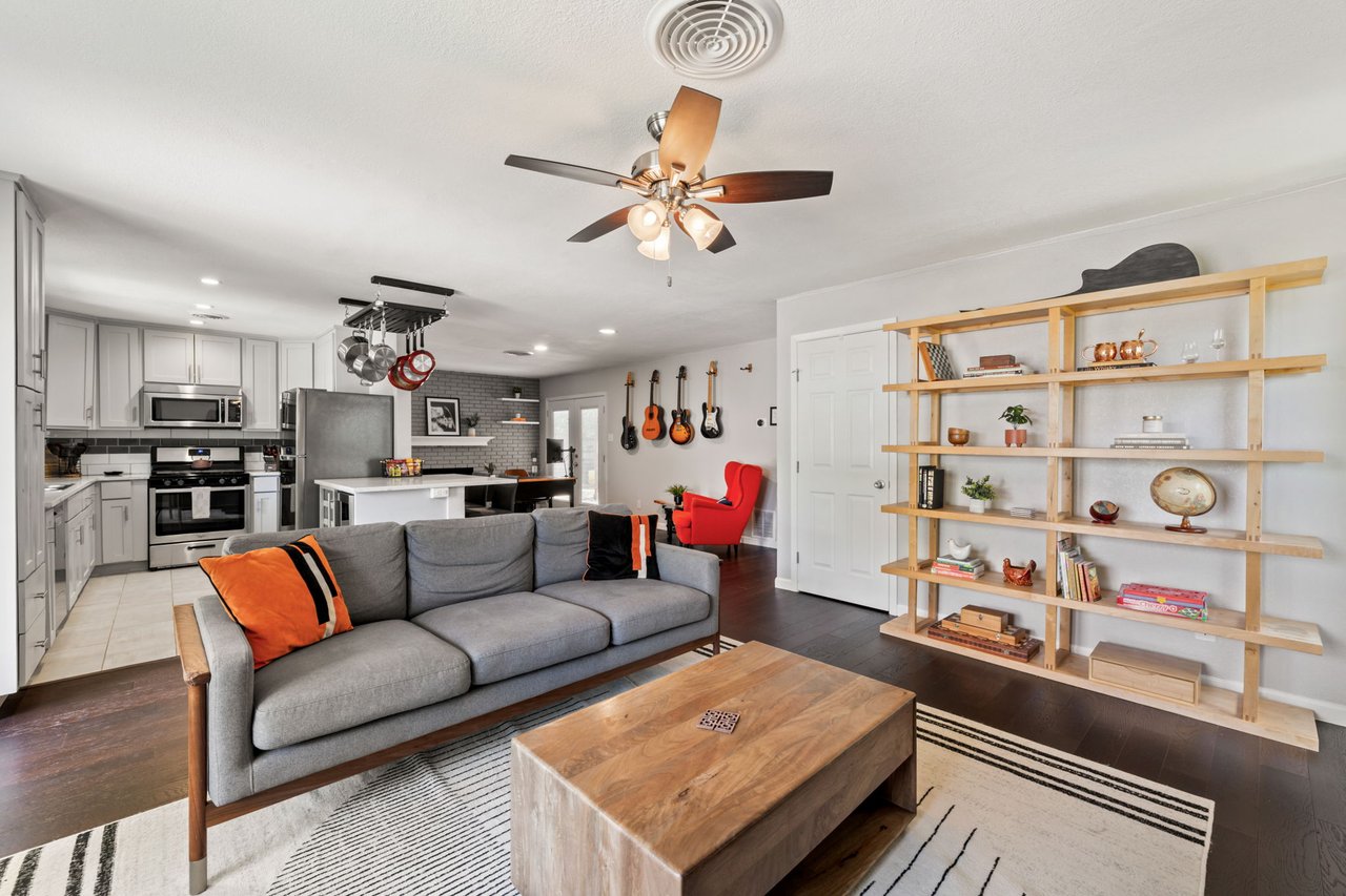 Bright, Updated & Perfectly Located in Central Austin – 4BR/2BA Gem