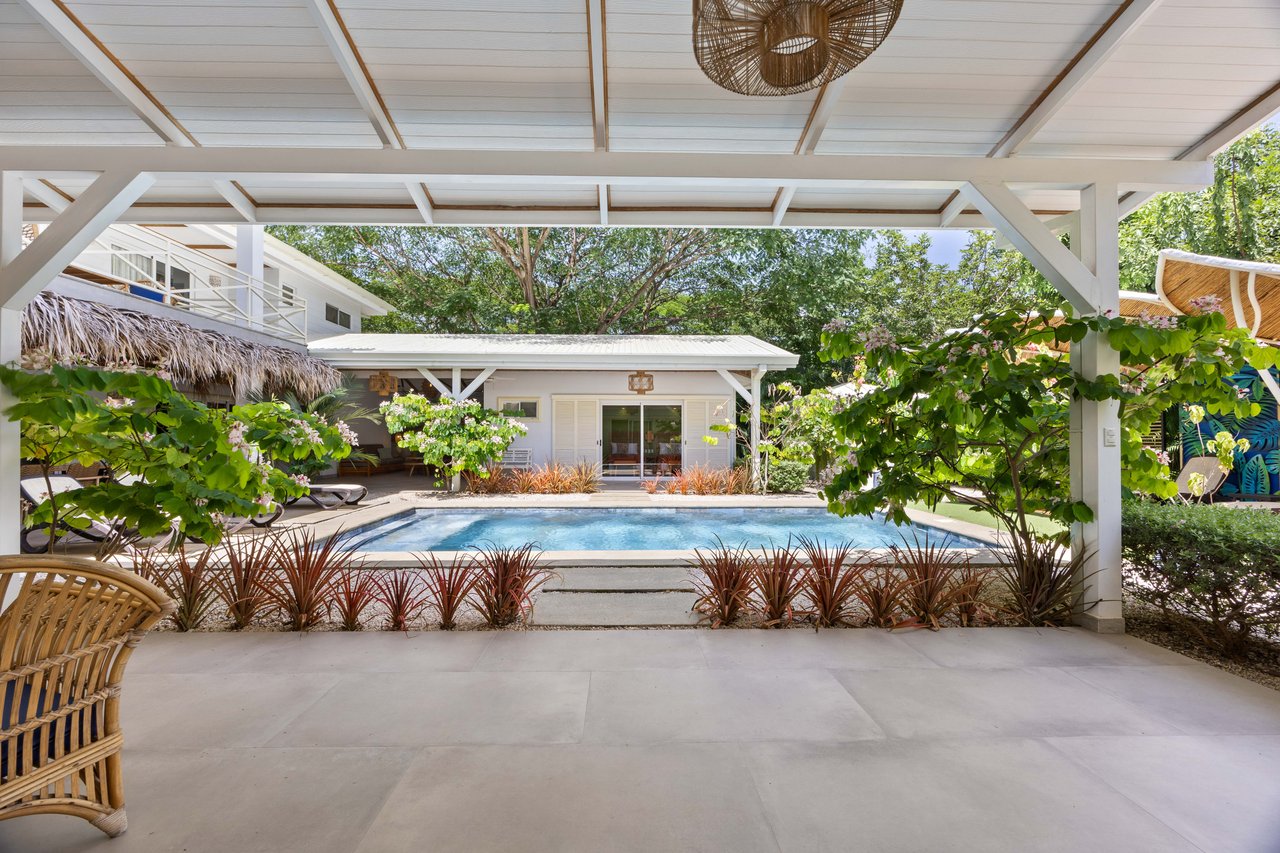 Casa Karibe | Vibrant 5-Bedroom Caribbean-Inspired Villa with Pool in Gated Tamarindo Community