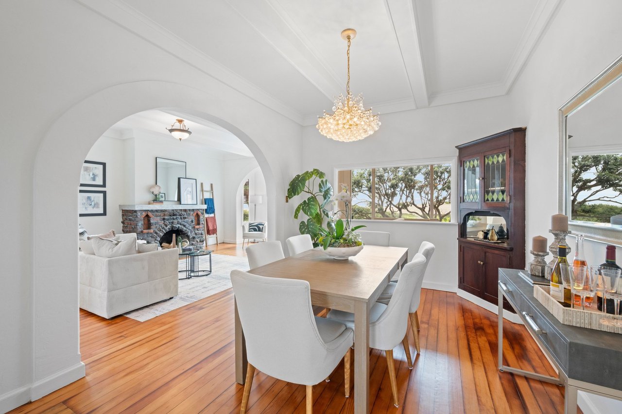 View of dining room 1738 Great Highway, Outer Sunset San Francisco