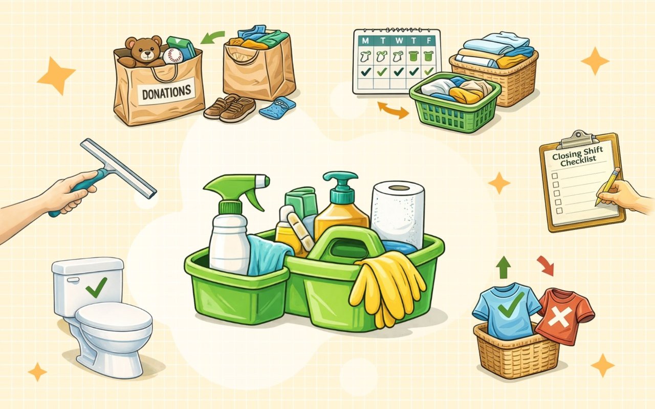 7 Simple But Effective Habits For A Cleaner and Tidier Home All Year