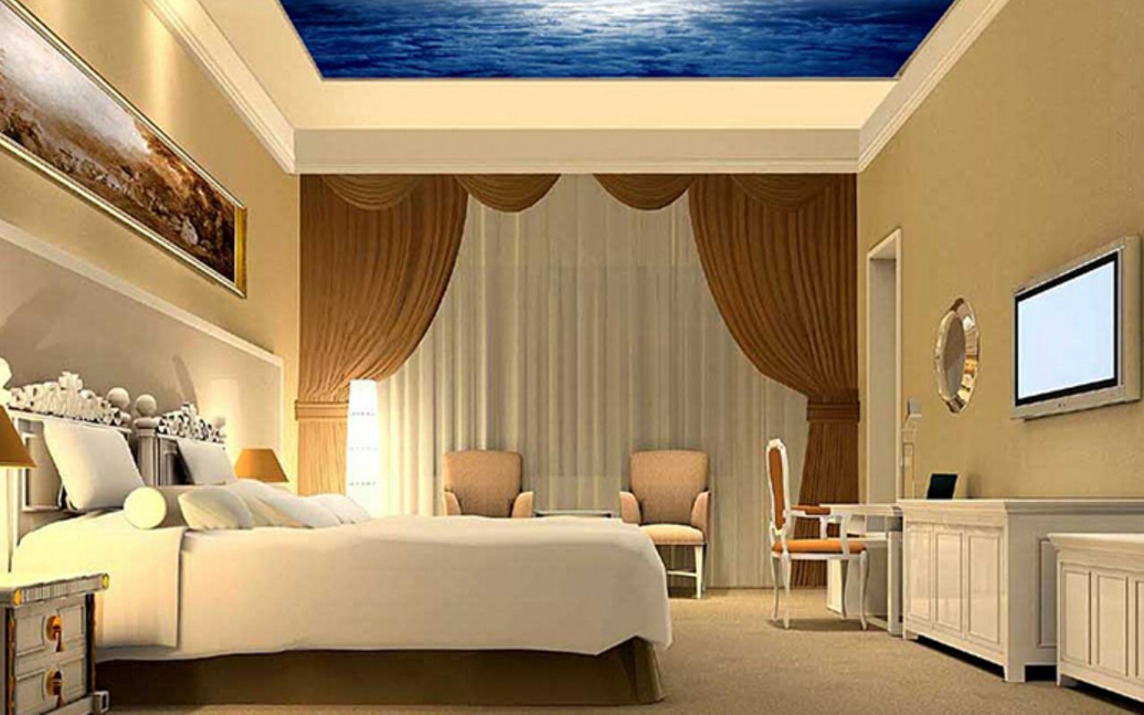 Stretch Ceiling: A Striking Alternative to Drywall