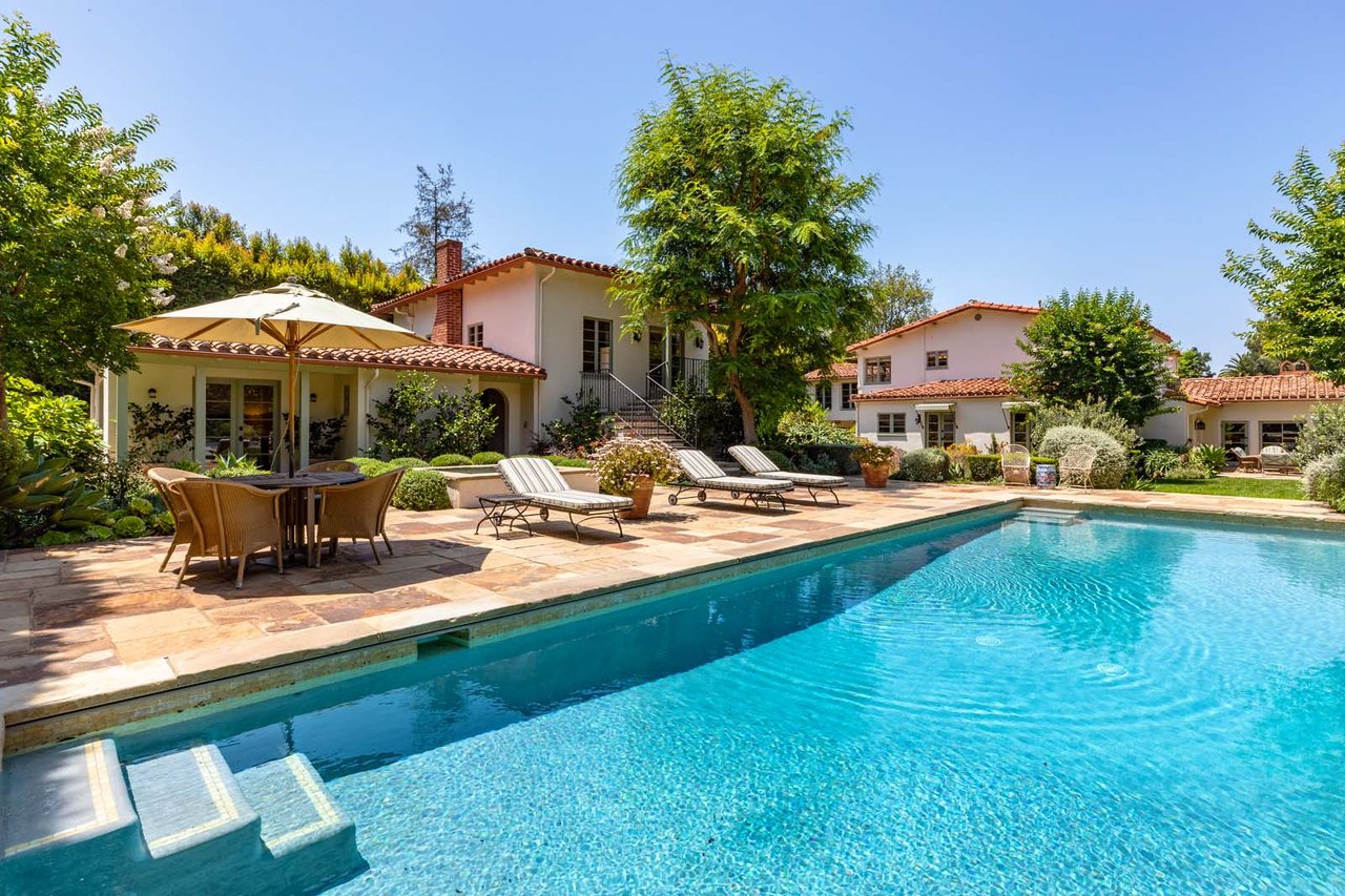 Exceptional Spanish In Coveted Palisades Riviera