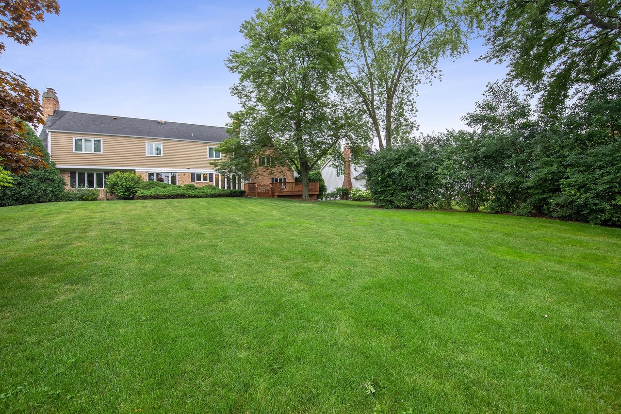 This Beautiful Home, Perfectly Situated On A Grand Lot In Oak Brook