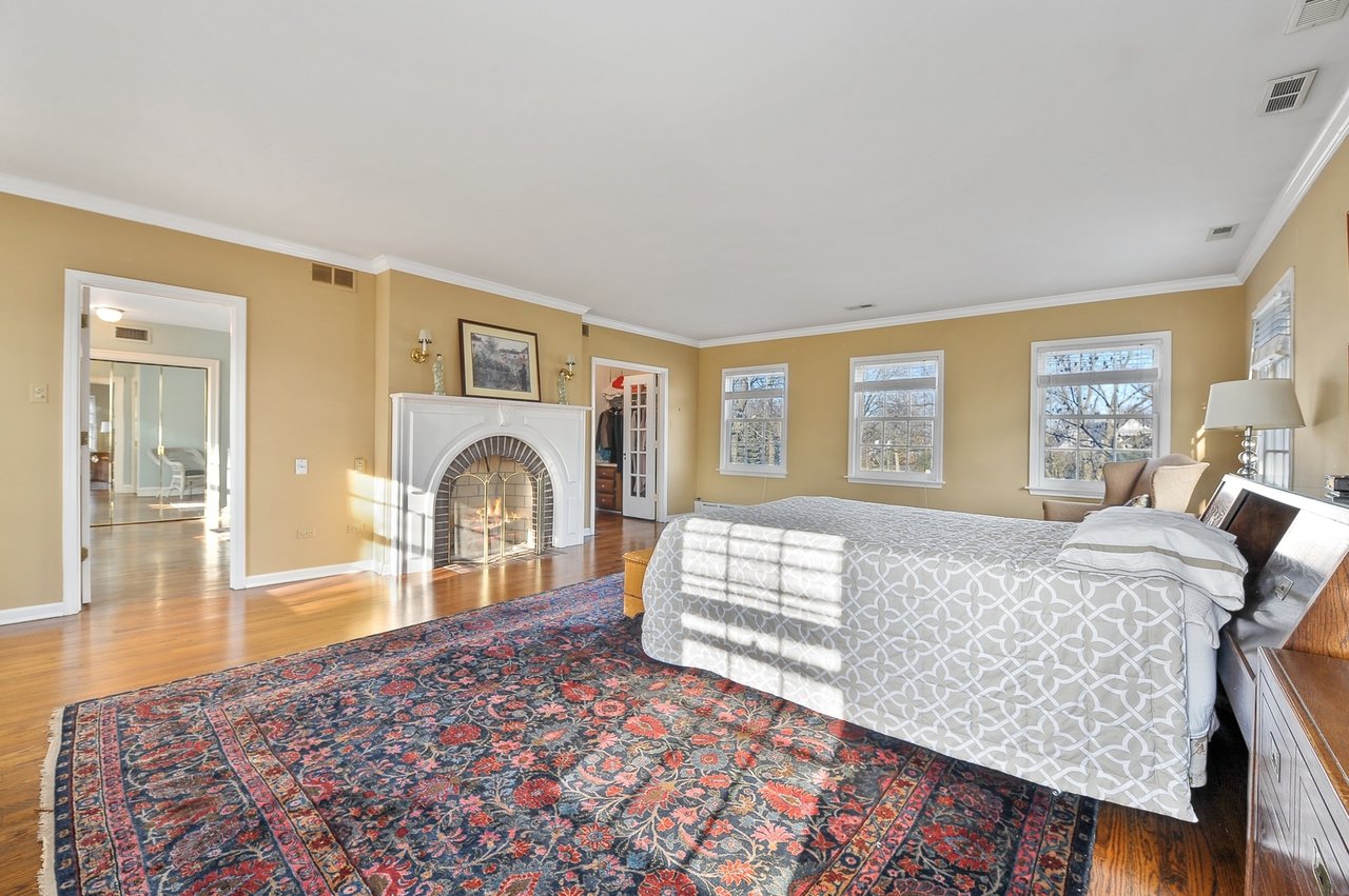This classic home gives a warm welcome