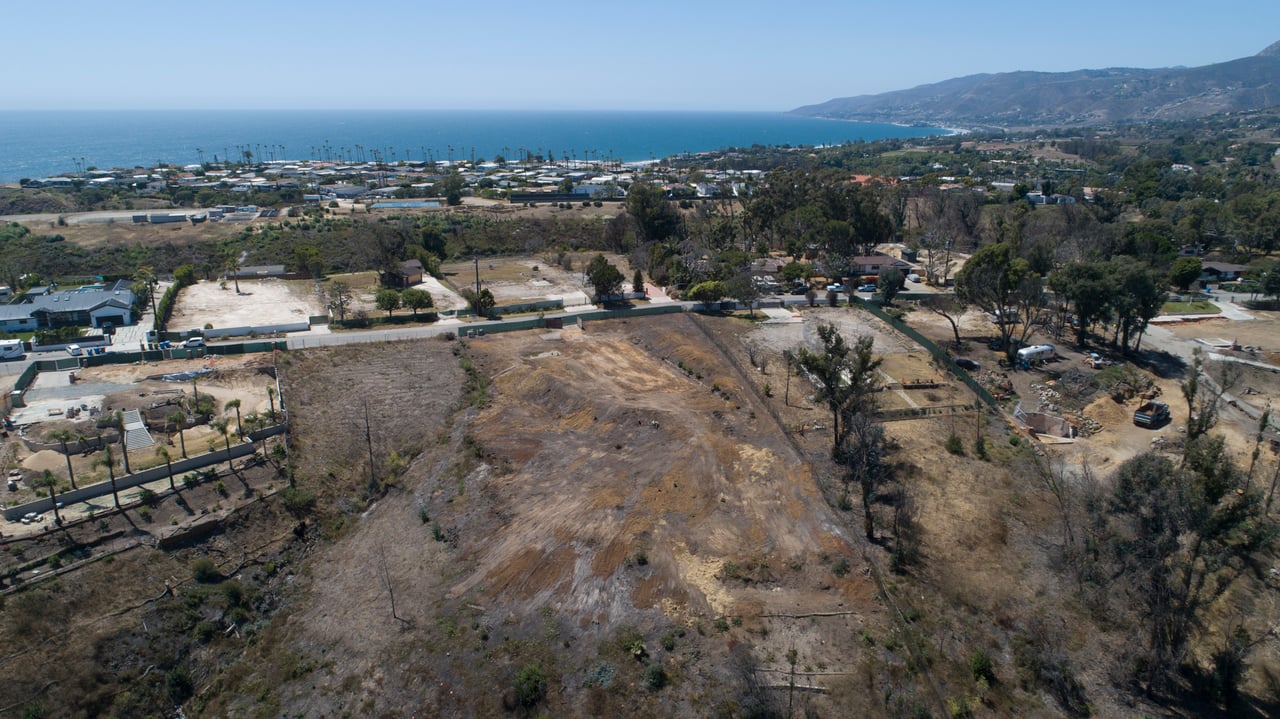 Point Dume Fire Rebuild Lot