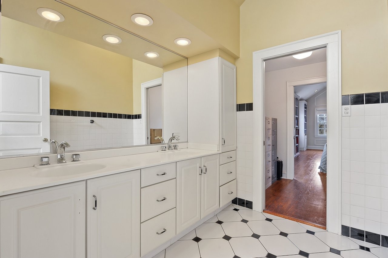 This classic home gives a warm welcome