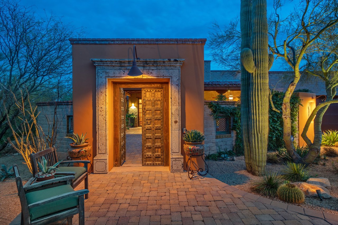 Authentic Mud Adobe Home With a Timeless Quality of Design