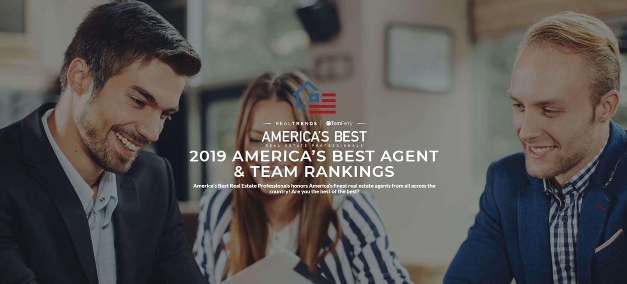 Annie Clougherty is on the list of America's Best Agent & Team Rankings 2019