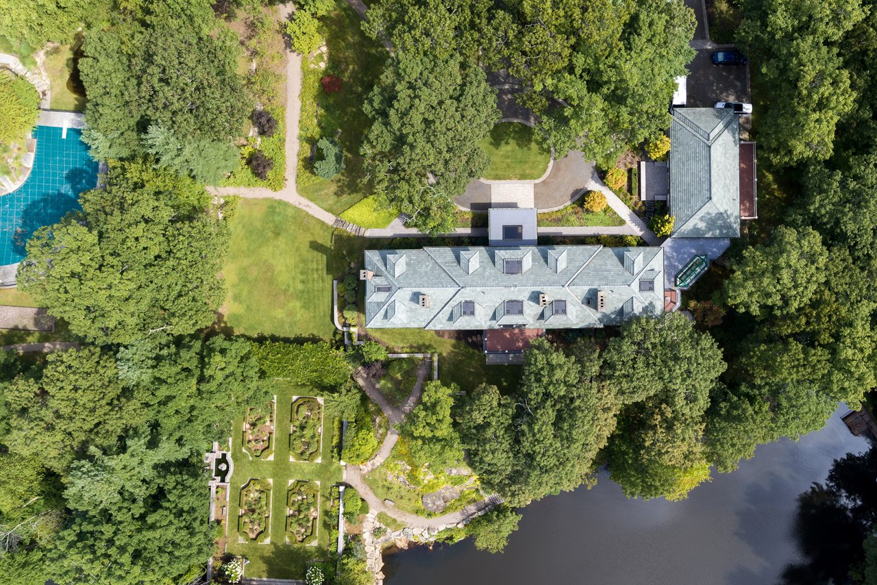 Dedham Estate Overlooking Weld Pond