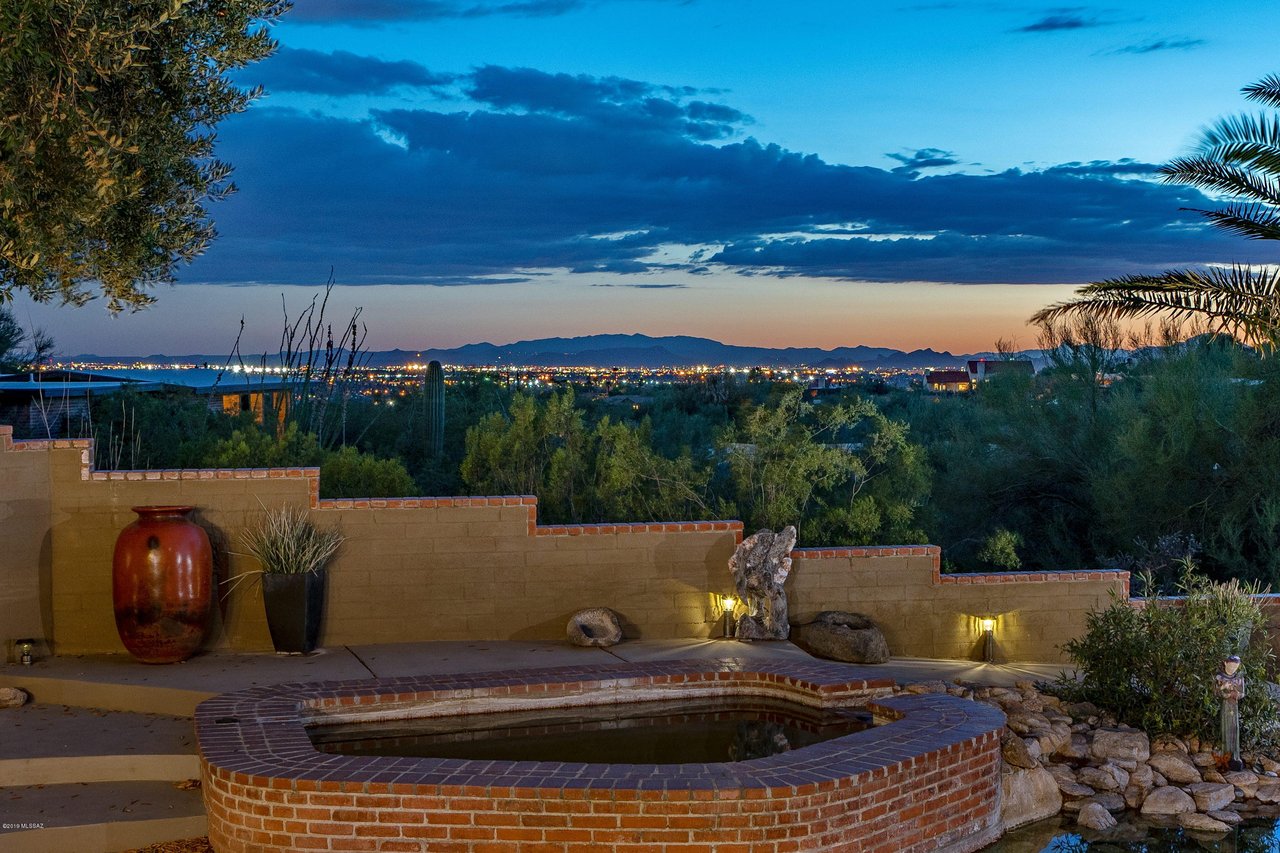 Custom Mud Adobe Home Situated on a Private Hilltop