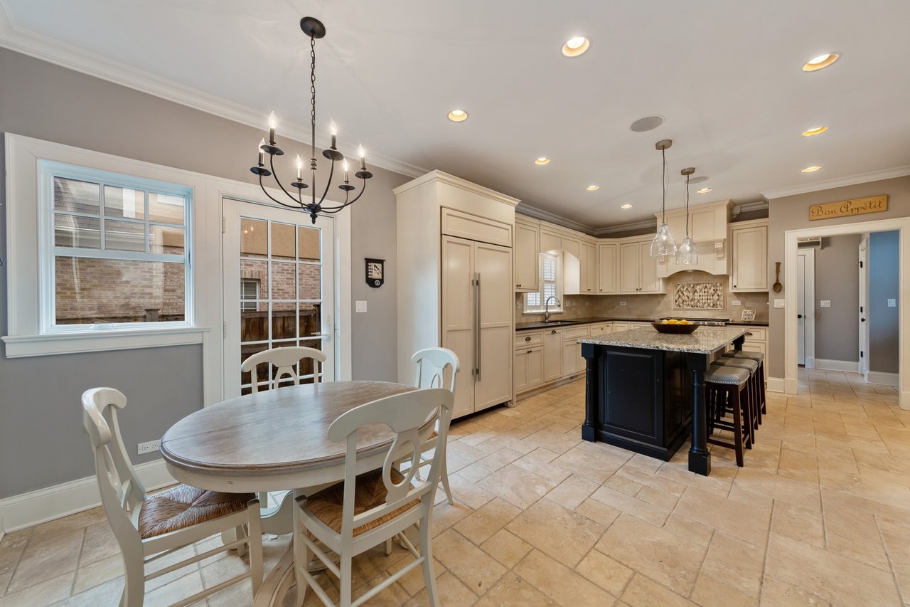 Timeless elegance meets transitional flair in builder's own award winning home