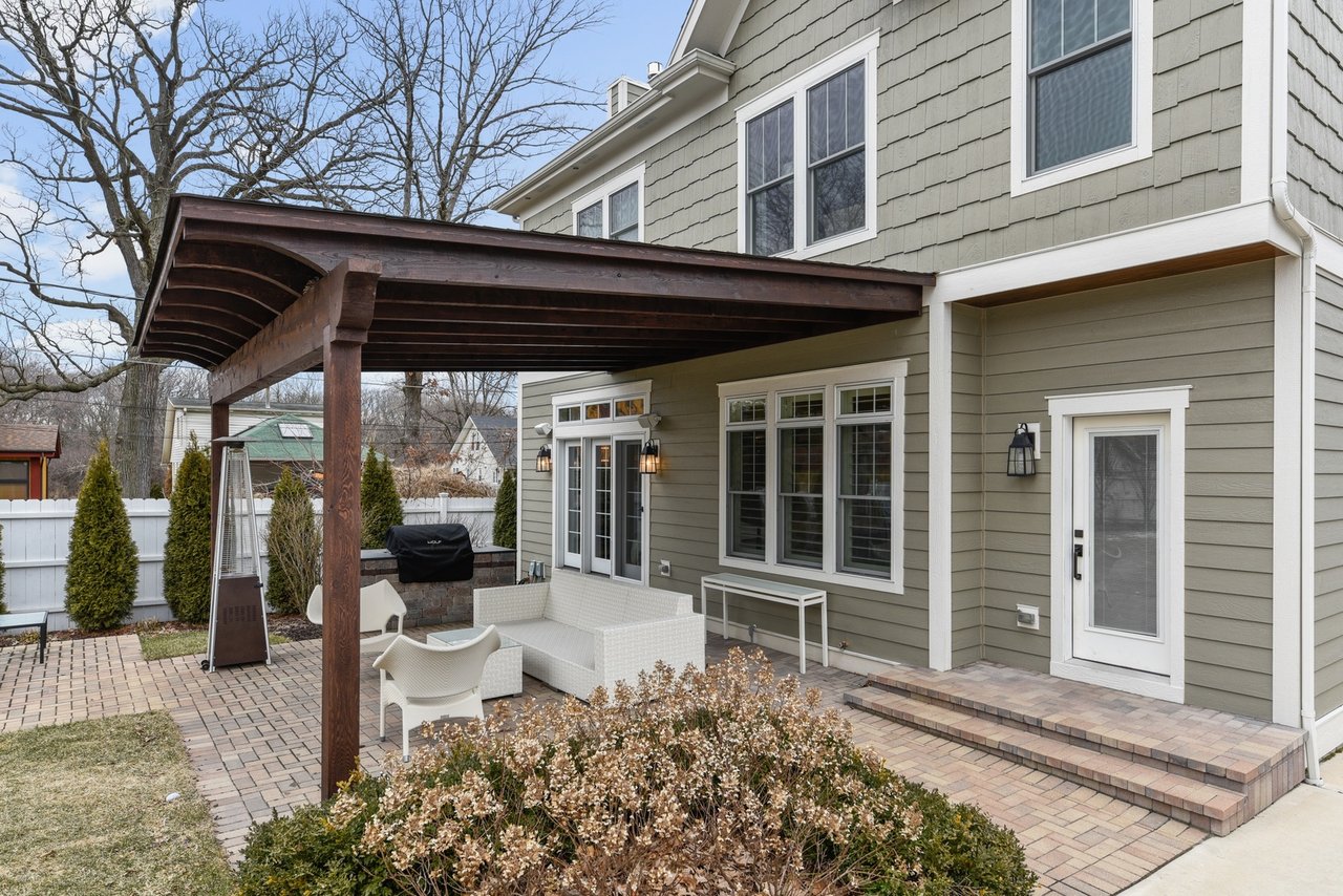 charming home in the coveted Old Town area of Western Springs is spectacular