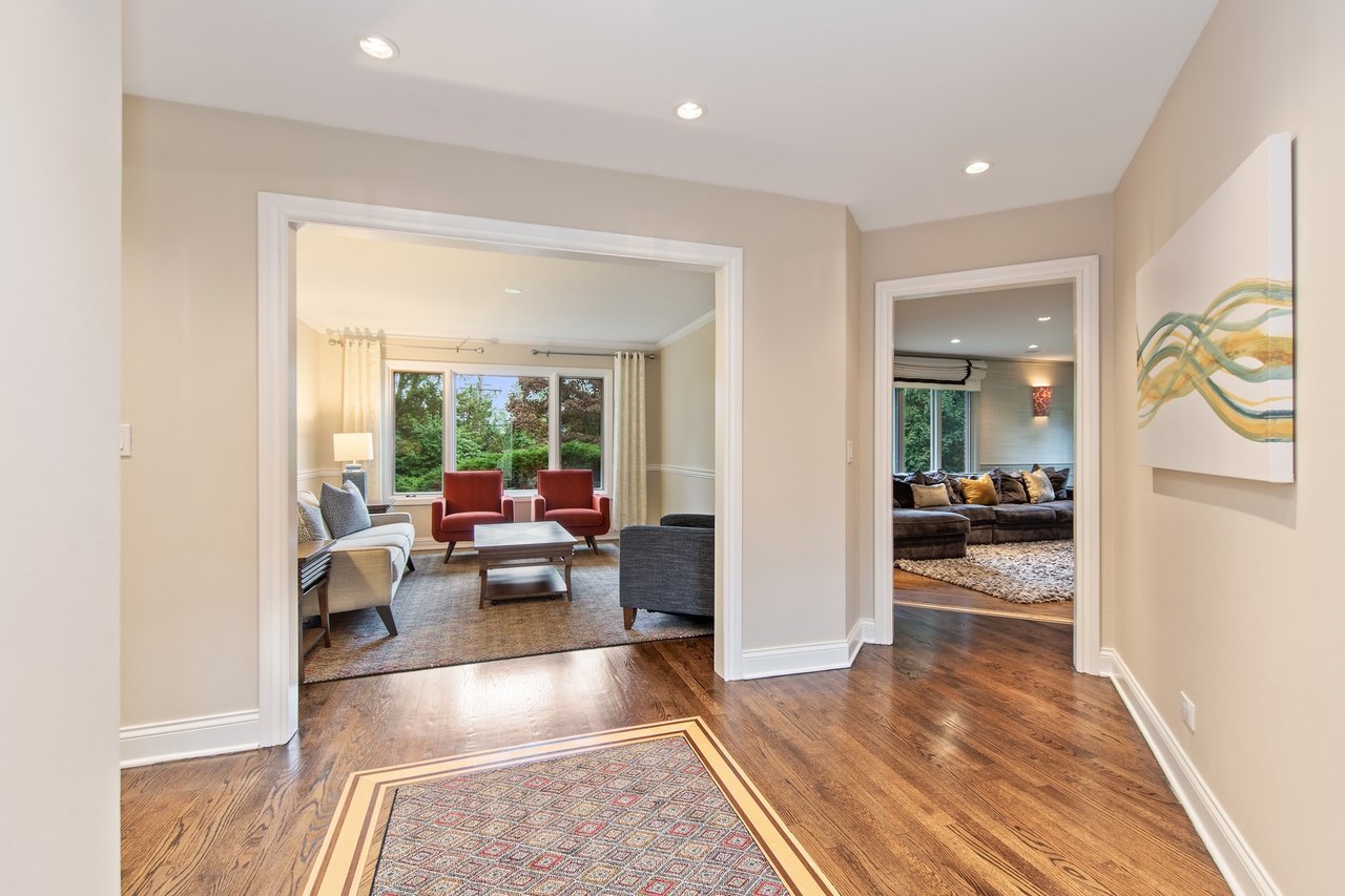 This Beautiful Home, Perfectly Situated On A Grand Lot In Oak Brook