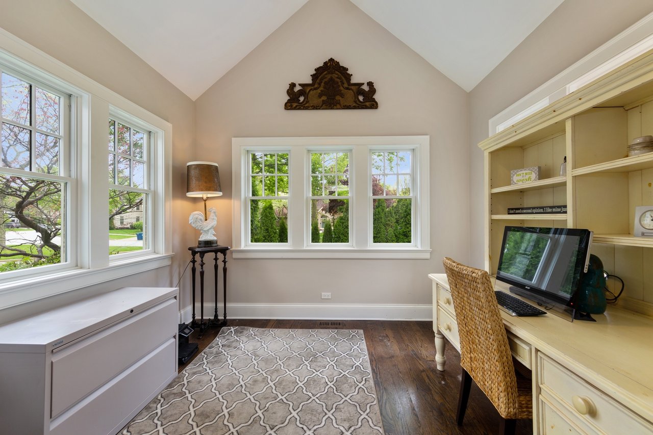 Timeless elegance meets transitional flair in builder's own award winning home