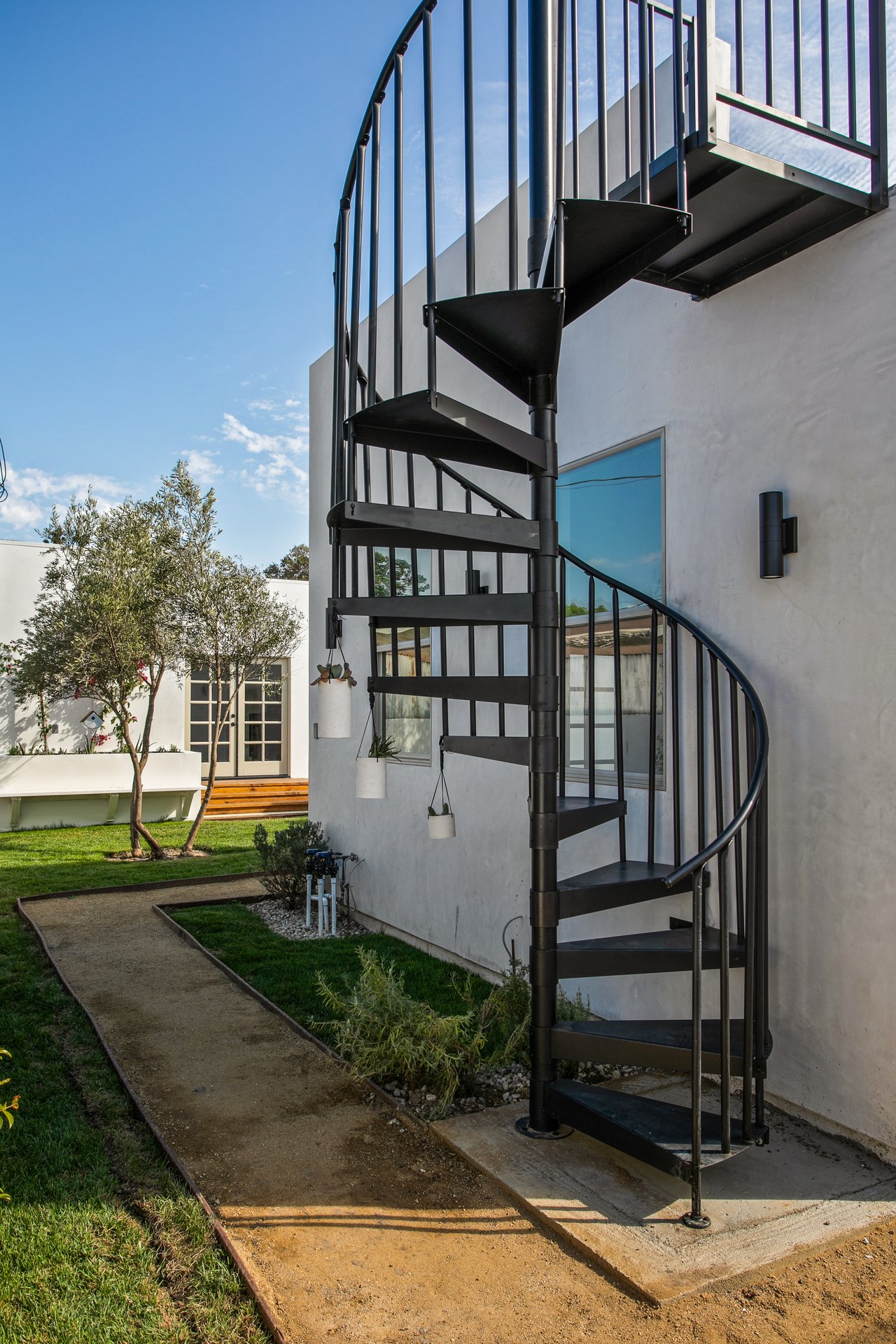 A modern gated compound with guest house in Frogtown. 