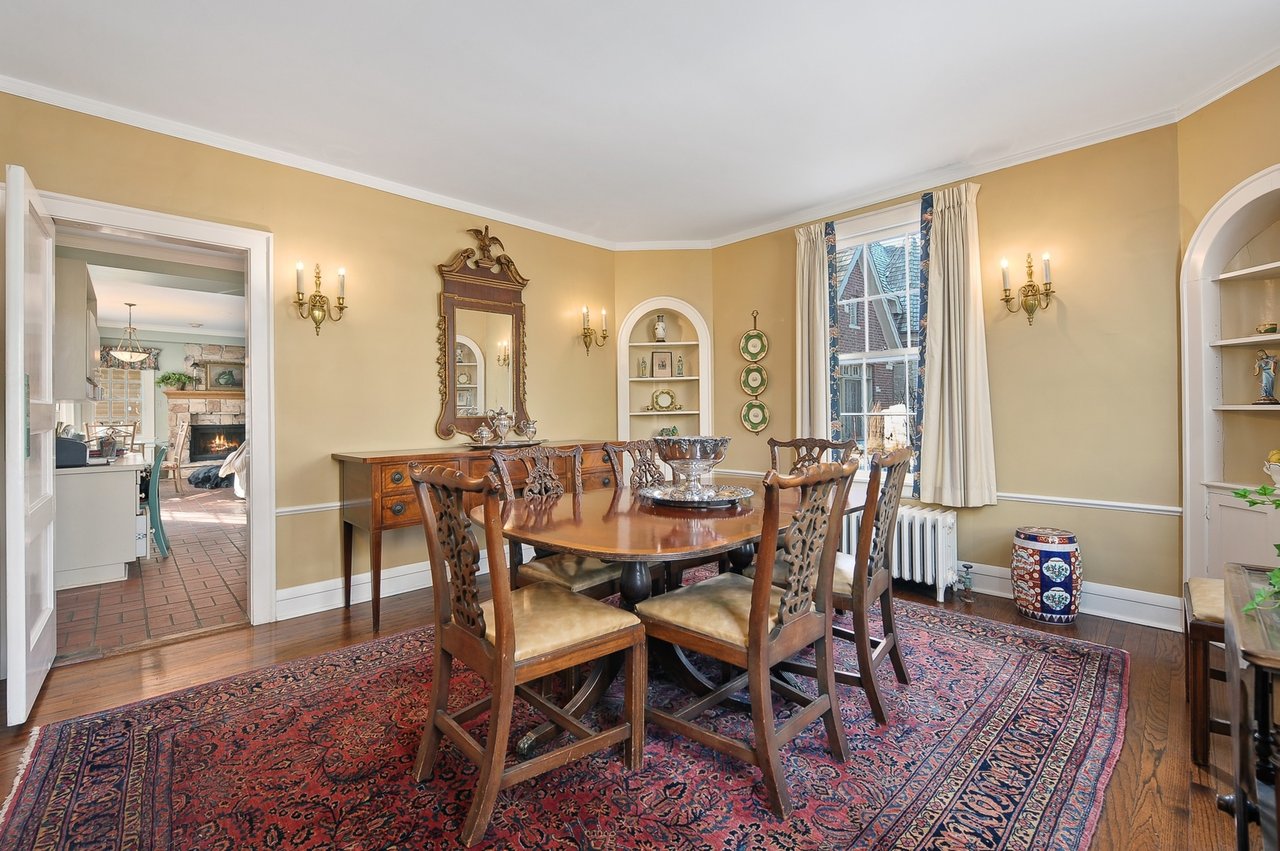 This classic home gives a warm welcome