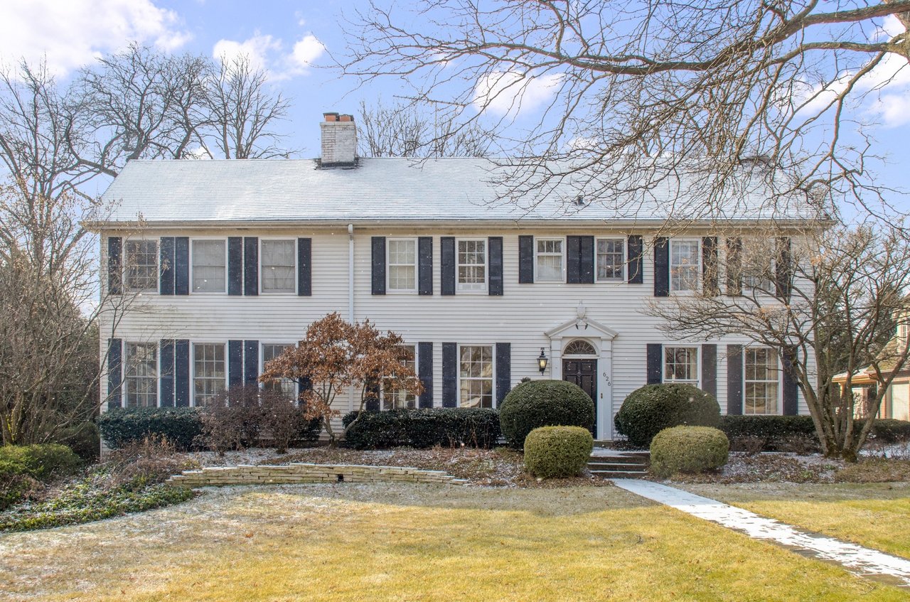 This classic home gives a warm welcome