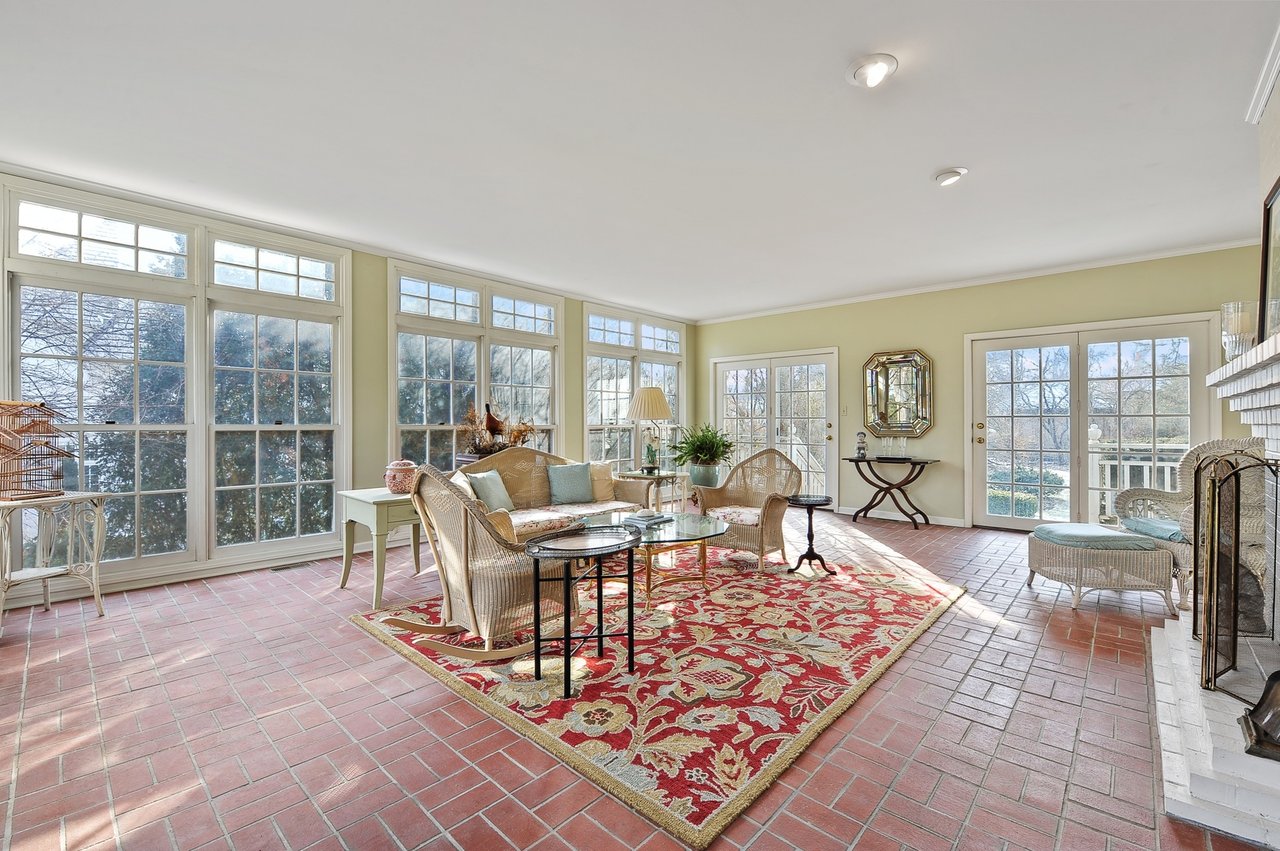 This classic home gives a warm welcome