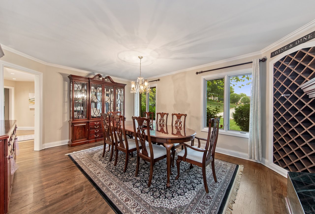 This Beautiful Home, Perfectly Situated On A Grand Lot In Oak Brook