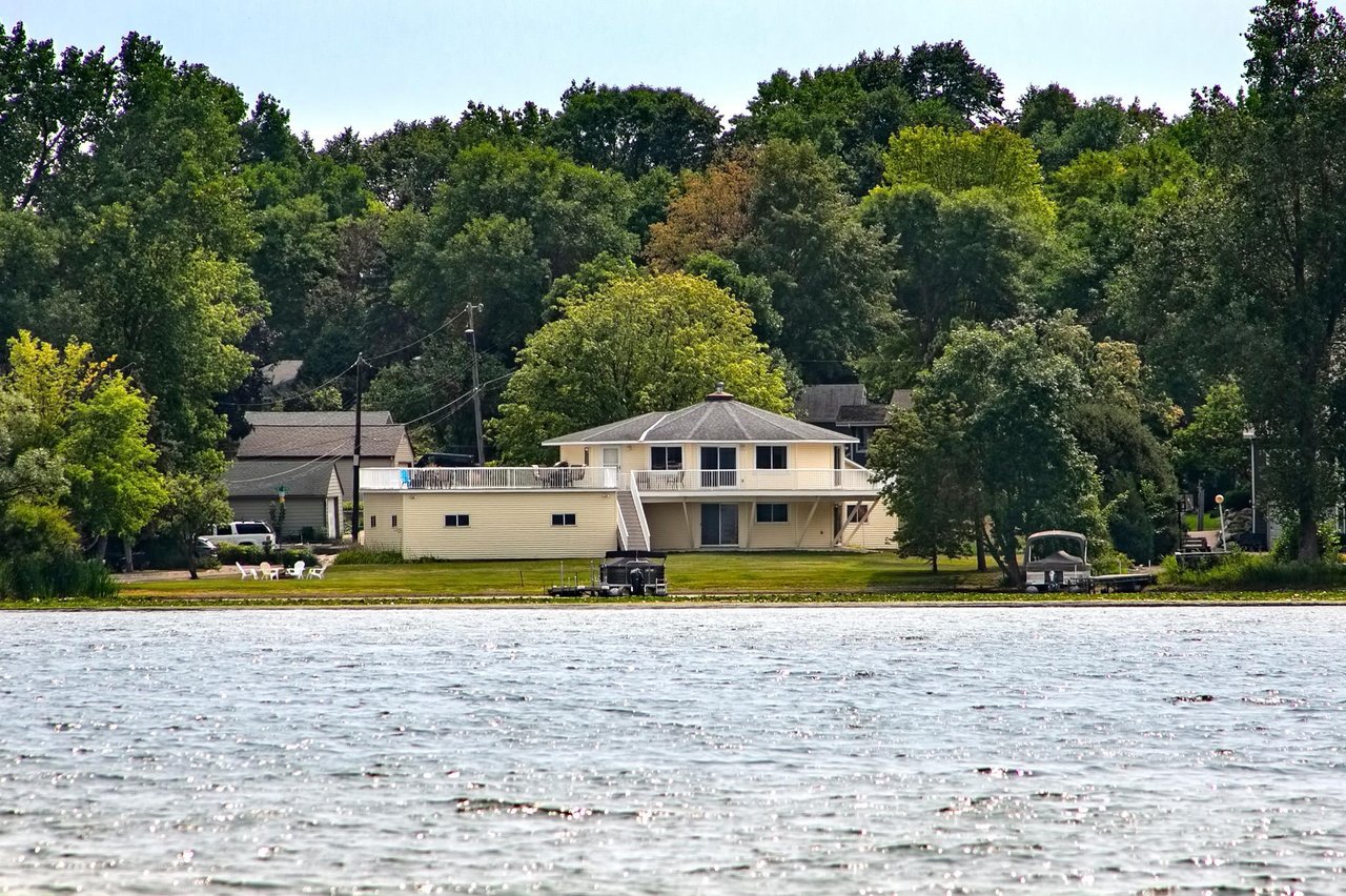 Tranquil Medicine Lake Setting!