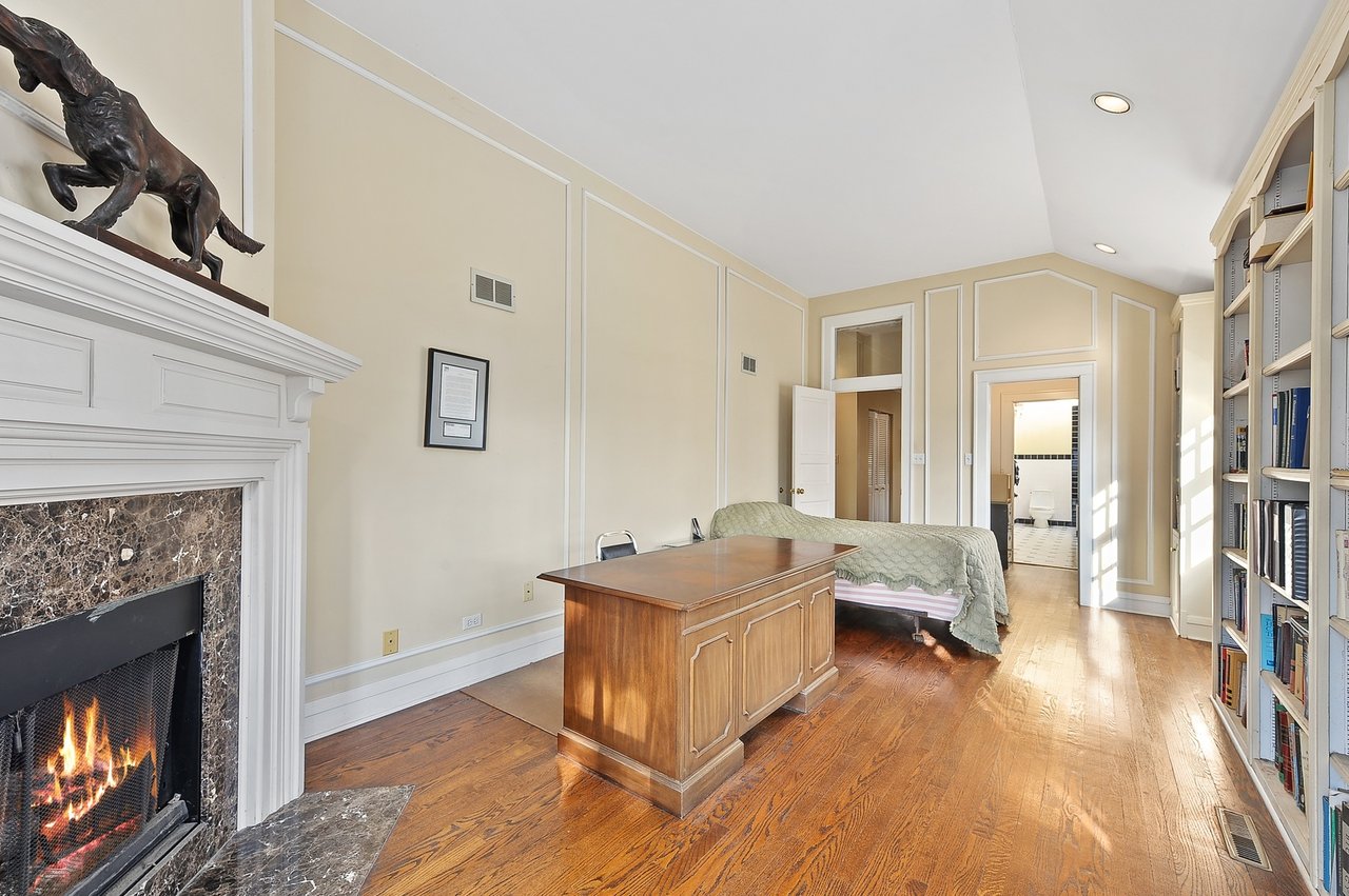 This classic home gives a warm welcome