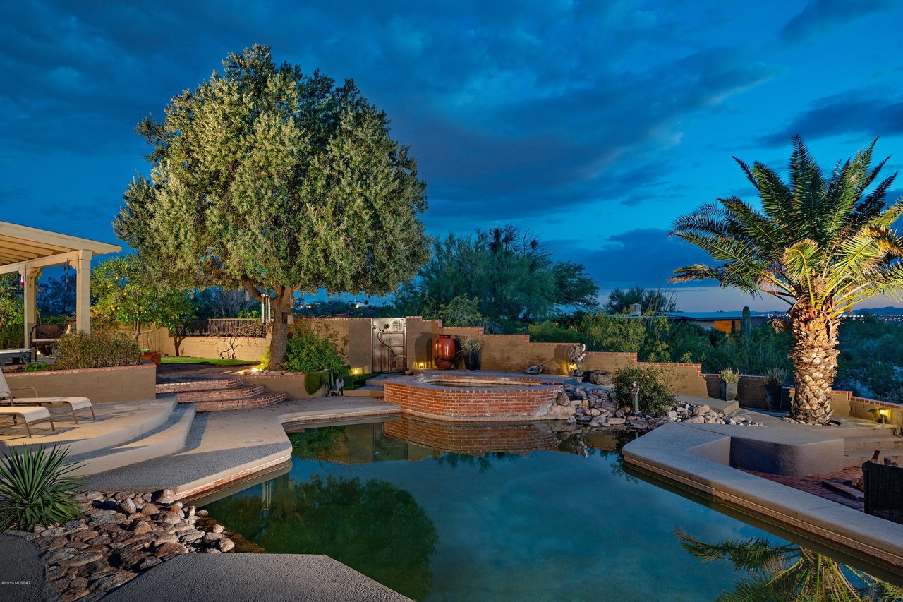 Custom Mud Adobe Home Situated on a Private Hilltop