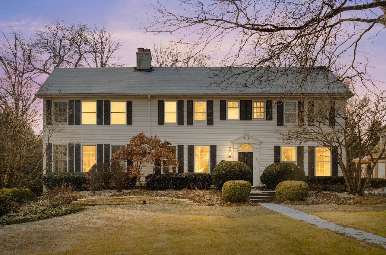 This classic home gives a warm welcome
