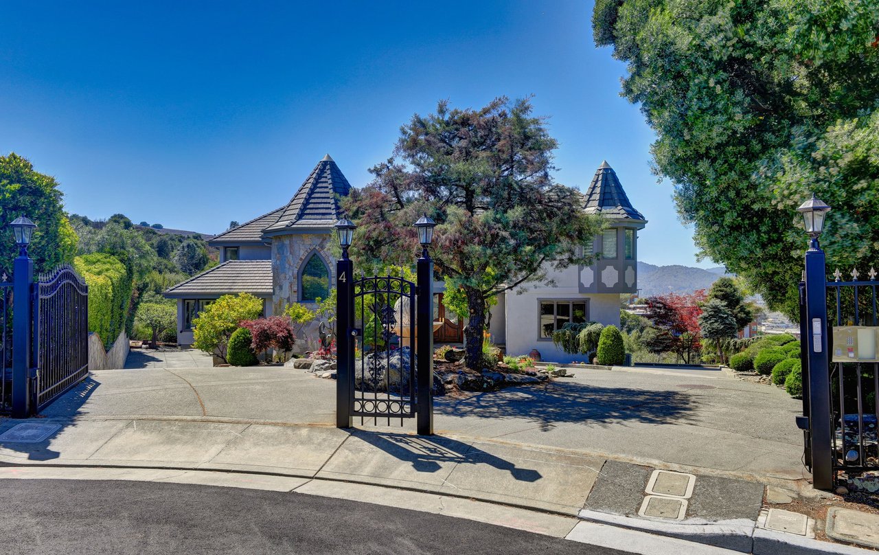 Gated Estate with Sweeping Views