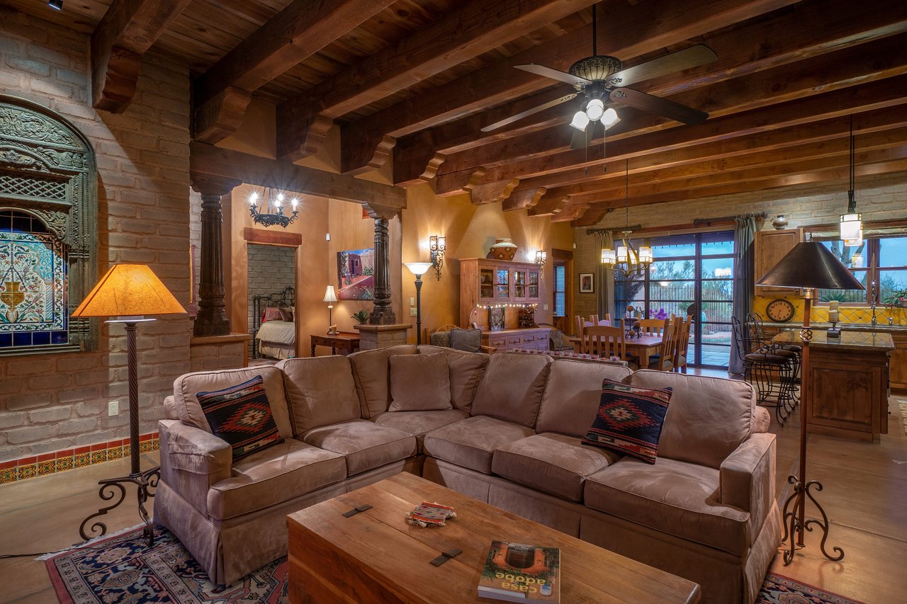 Authentic Mud Adobe Home With a Timeless Quality of Design