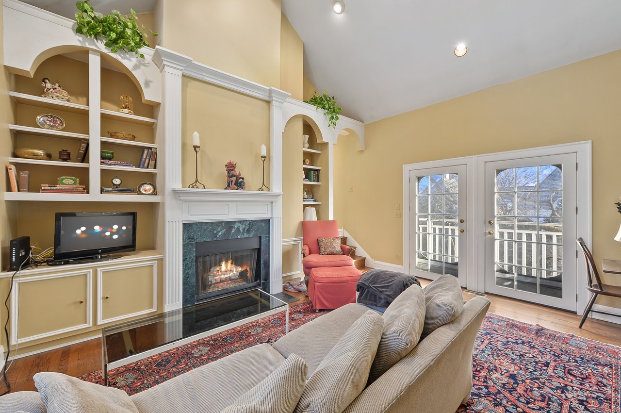 This classic home gives a warm welcome