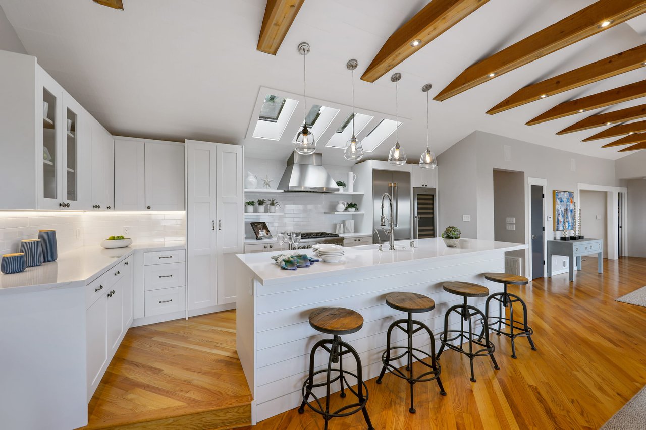 Newly Remodeled Home with Bay Views 