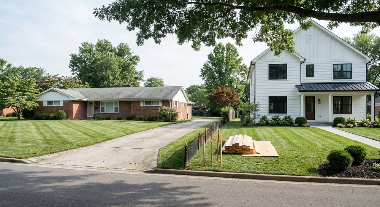 West Meade And Hillwood Market: Lots, Tear-Downs, New Builds