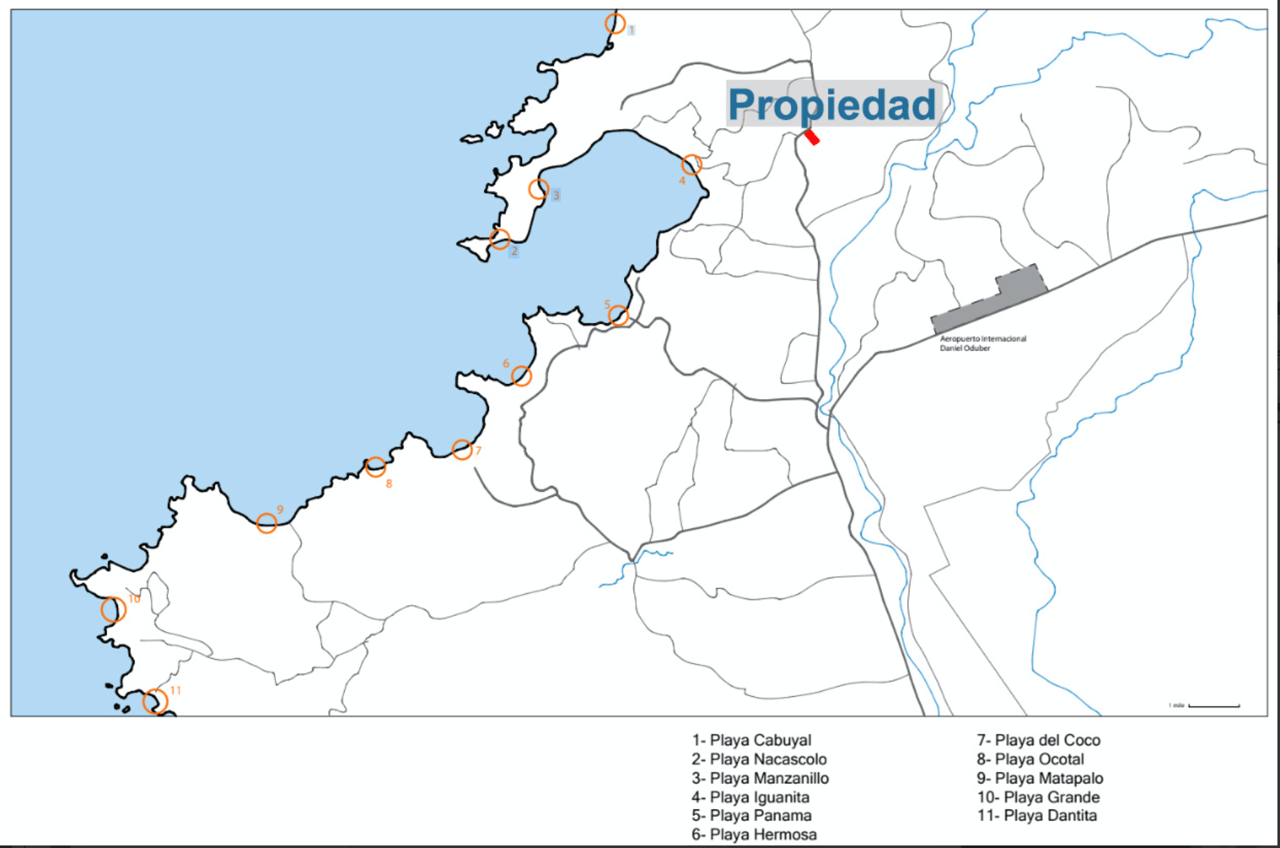 Prime 24 Acre Commercial Lot Near Papagayo Peninsula