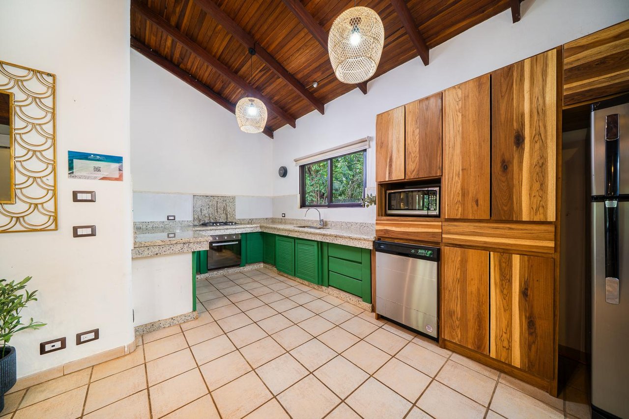 Villa Orquidea #17 | Charming 2-Bedroom Tropical Villa with Private Pool, Steps from Playa Langosta