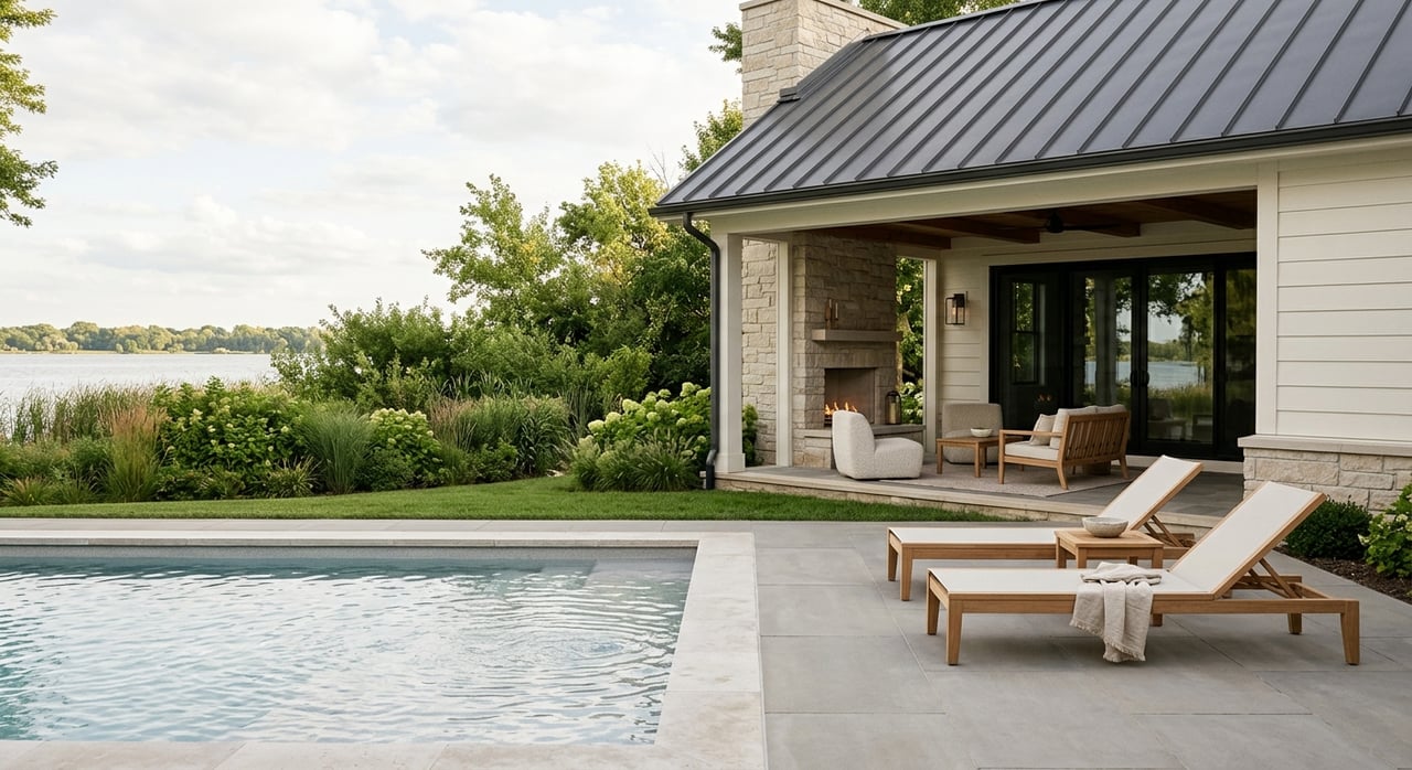 Designing Outdoor Spaces For Lakefront Living At The Groves