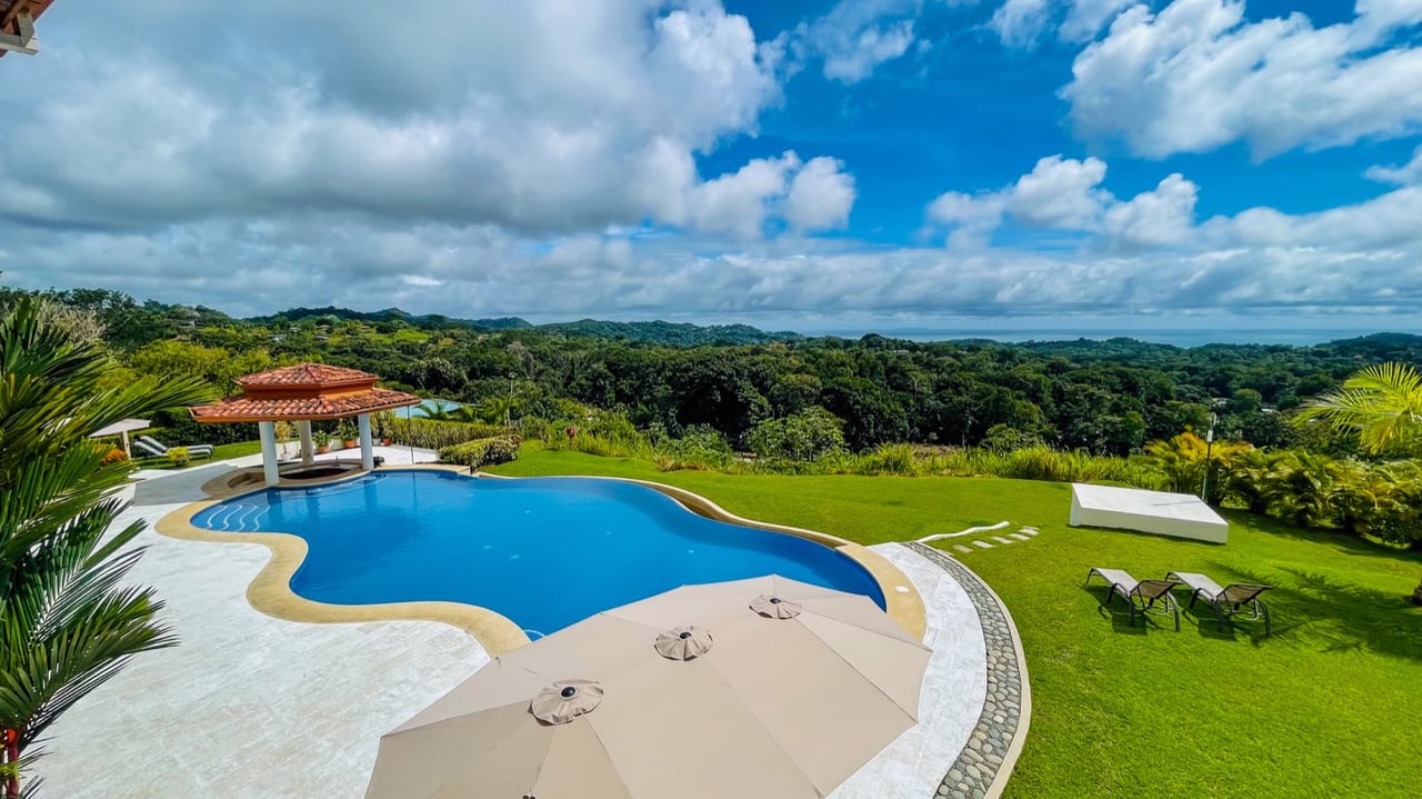 Ocean-View Luxury Home in Ojochal with Sunset Views and Retreat Potential