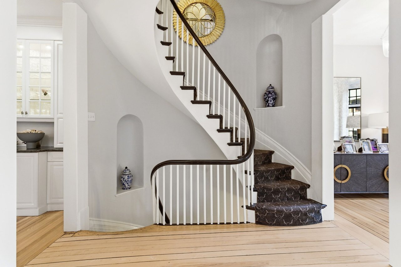 A Single Family on The Flat of The Hill