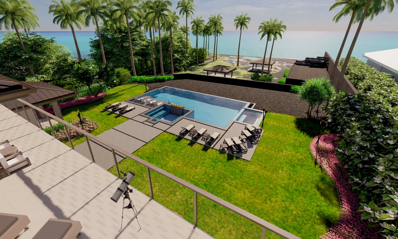 MAUNA LANI RESORT - ONE OCEAN - 6 BEDROOM OCEANVIEW LUXURY RESIDENCE- EXCLUSIVE GATED ENCLAVE - $17,500,000- 