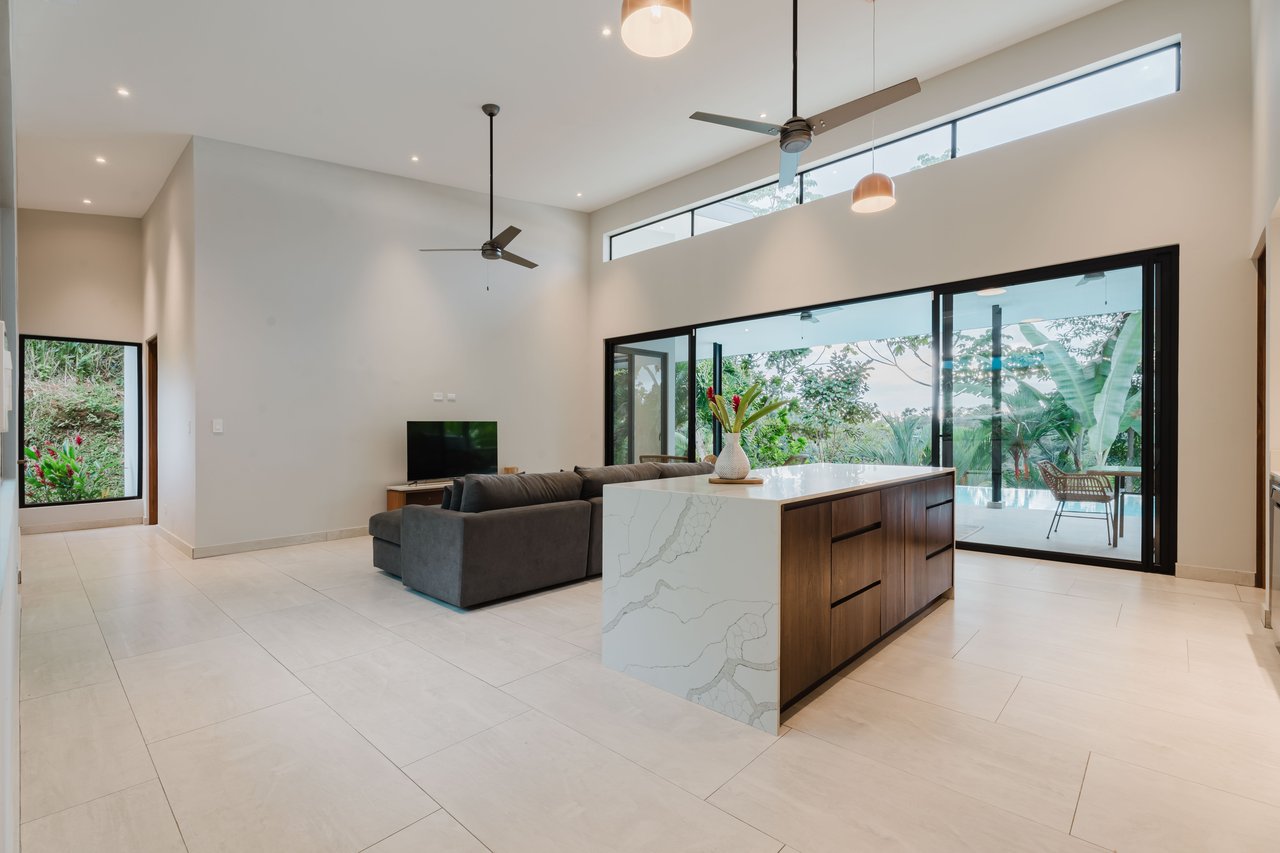 Ocean View New Construction Home in Uvita