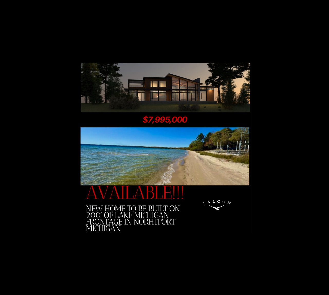 200’ of Lake Michigan Frontage