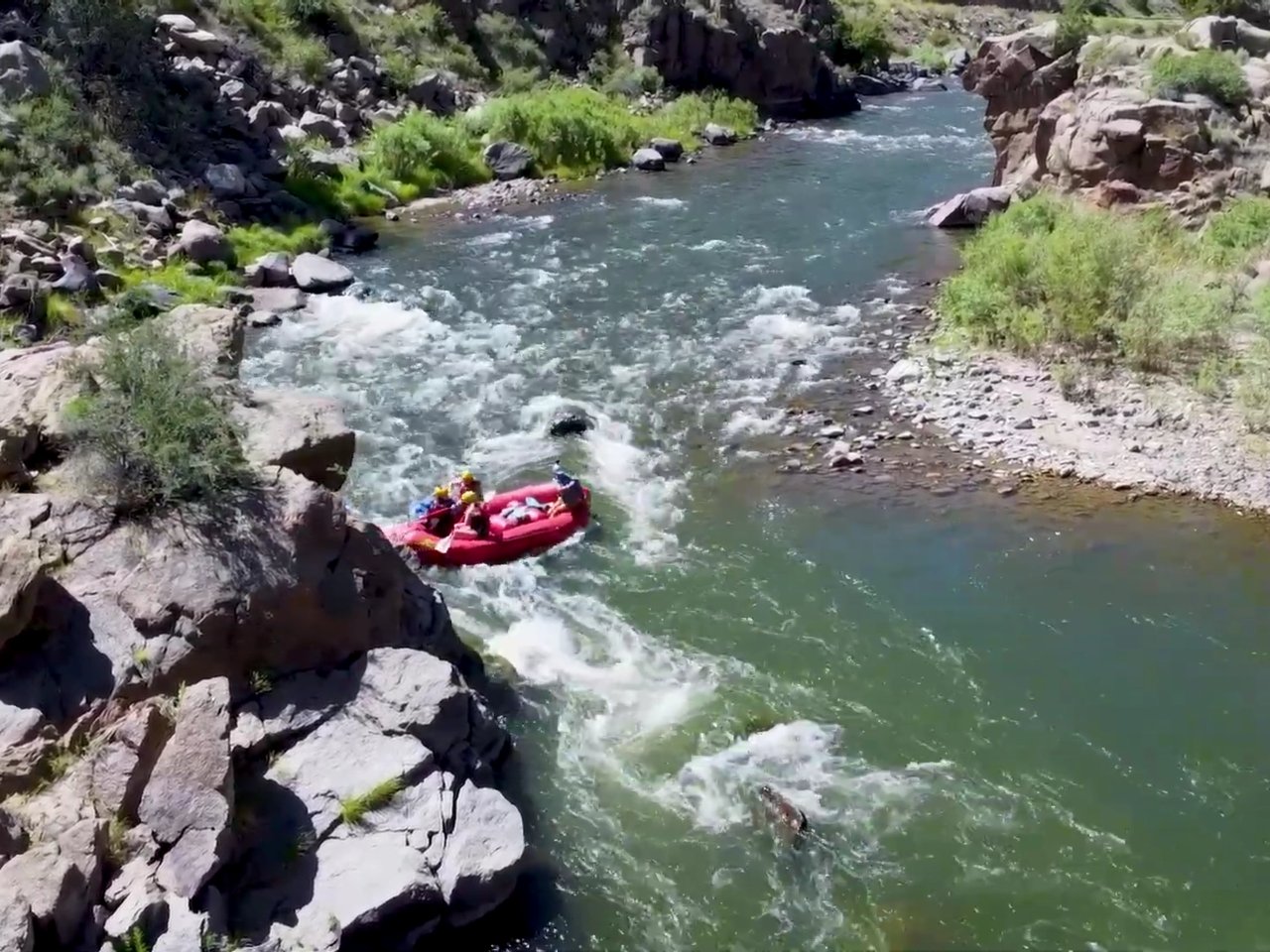 From Calm to Class III: Monica Goes Whitewater Rafting in Cañon City