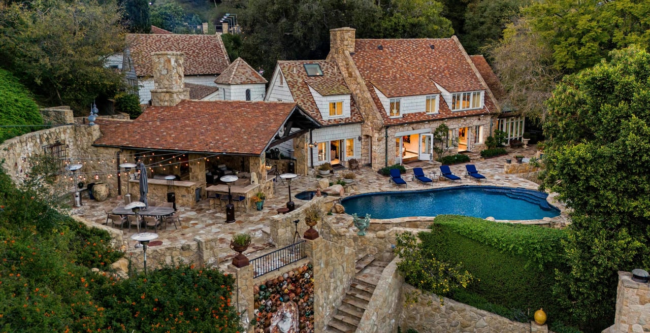 A Beverly Hills Villa Built for Acting Legend James Cagney Asks $38.5 Million