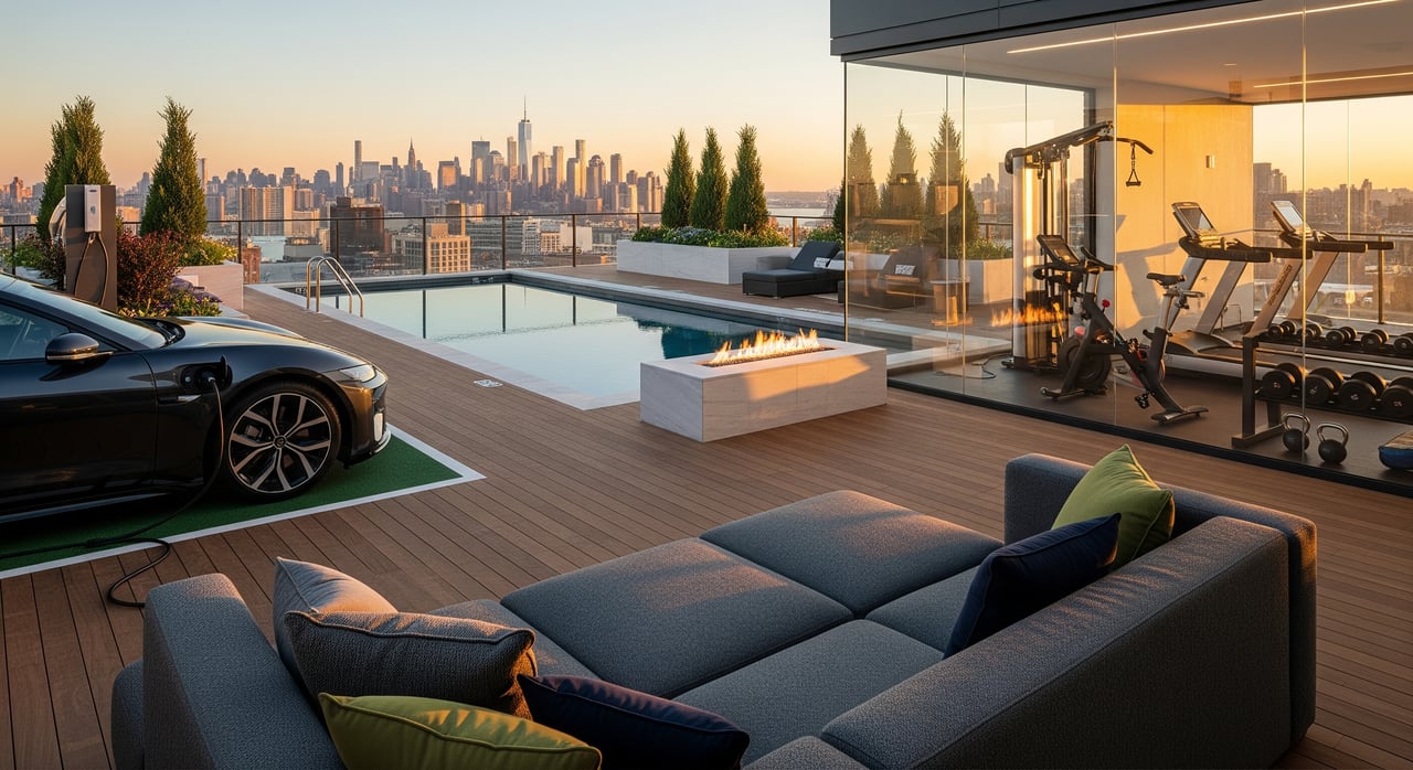 Do Amenities Pay Off on the Gold Coast? Rooftops, EVs, Gyms