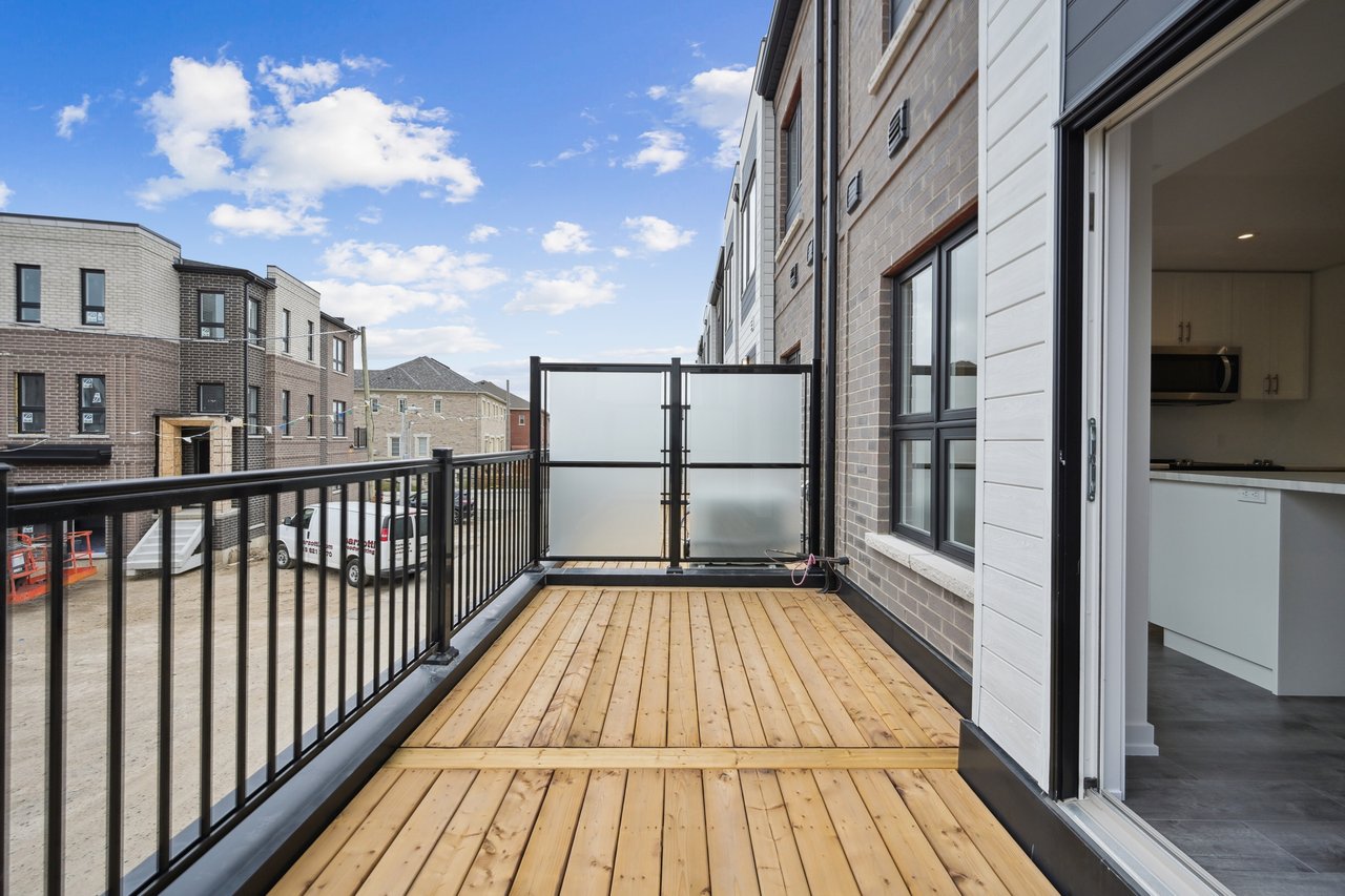 Brand-new, never-lived-in stacked townhome