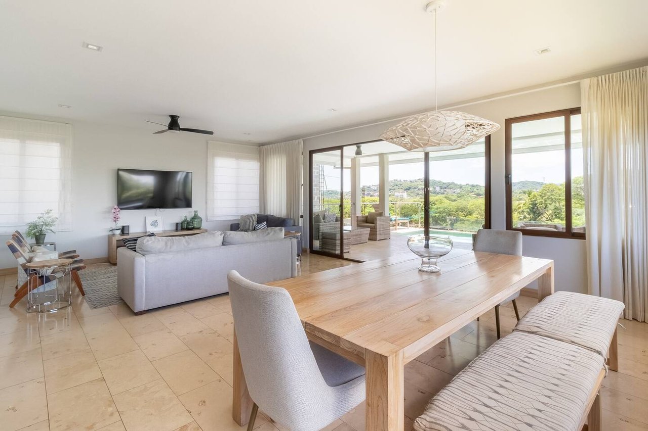 Coastal Hilltop Ocean View Home, Tamarindo, Guanacaste