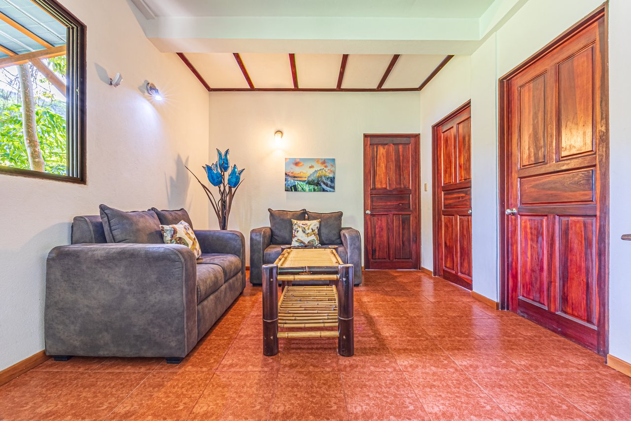 0.50 ACRES – 5 Bedroom Riverfront Modern Home, Walking Distance To Dominical!!!
