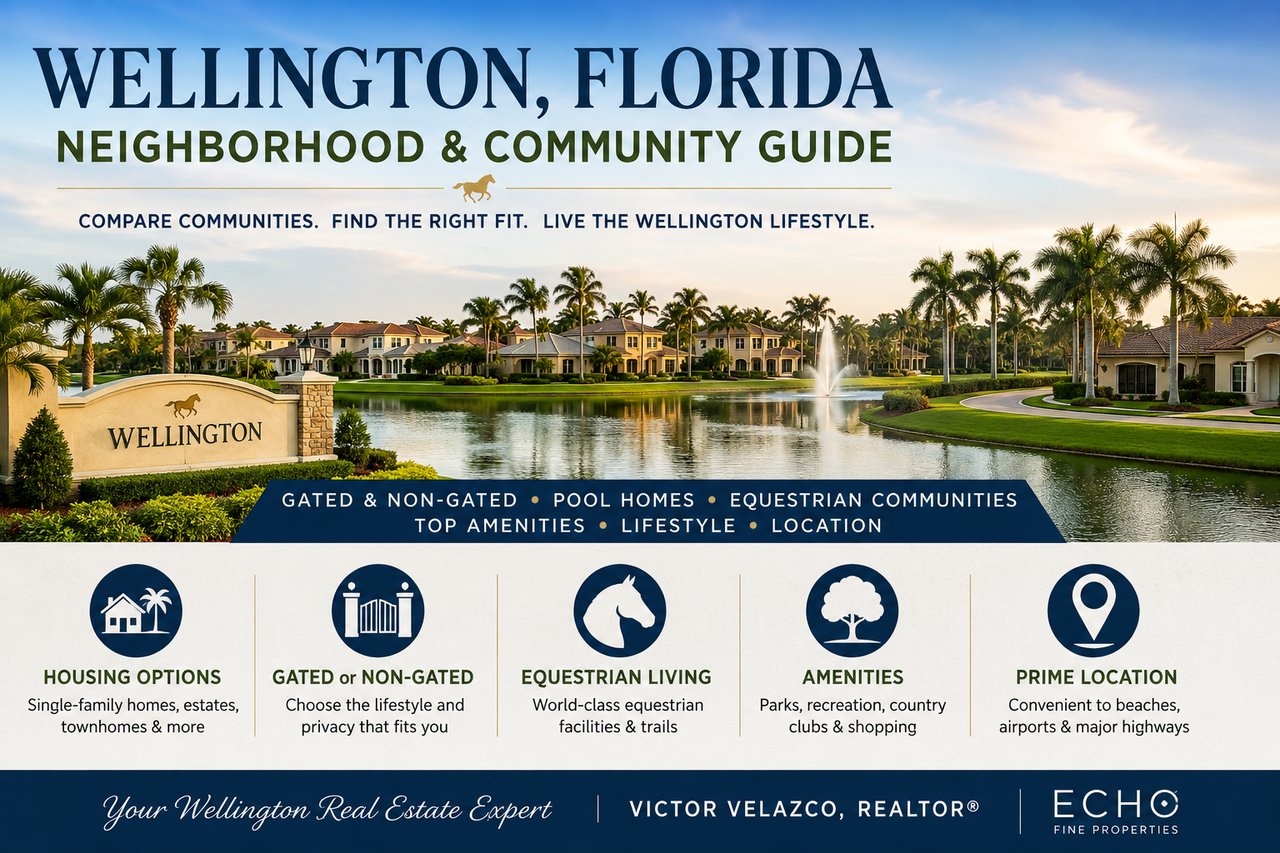 Wellington Neighborhood and Community Guide: How to Compare Your Options